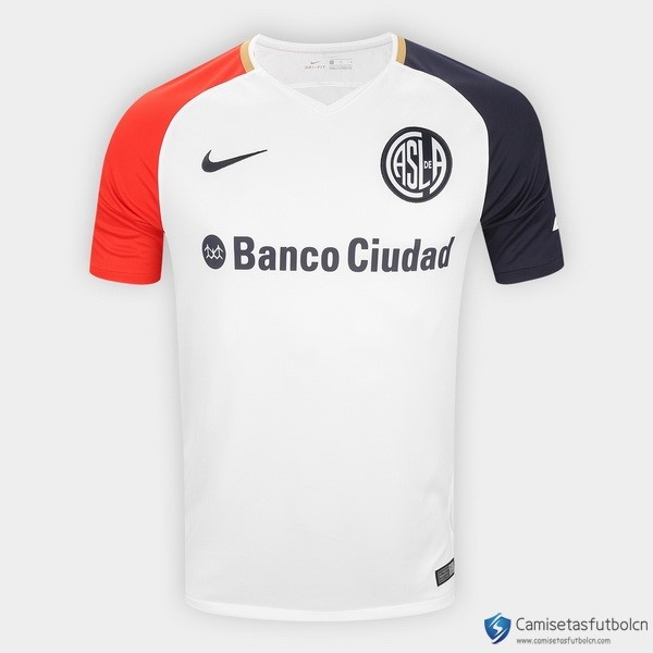 Camiseta San Lorenzo de Almagro Segunda equipo 2018-19 Blanco